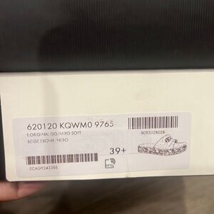 Gucci woven canvas espadrille sandal